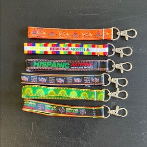 Vibrant Heritage Lanyard Set - Multicolor
